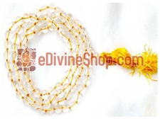 Picture of Crystal Quartz Mala For Energy and Relief From Stress