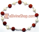 Picture of Rudraksha Pearl Combination Bracelet in Silver