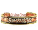 Picture of Lot of Twelve "Om Mani Padme Hum" Healing Bracelets - Super Saver Deal