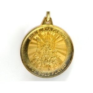 Picture of 24 K. Gold Plated Shree Surya Yantra Pendant