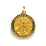 Picture of  24 K. Gold Plated Shree Ganapati Yantra Pendant