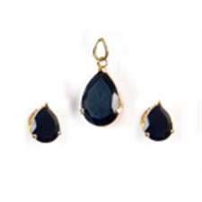 Picture of Ethnic's Black Stone 3 Piece Set SPS07