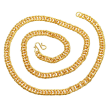Picture of ALPHAMAN Thick, luxurious, yet elegant workmanship crafted into classic gold chain for Men