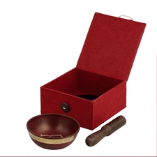 Picture of Buddhist Singing Bowl Set Travel Meditation Instruments Musical India