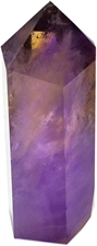 Picture of Amethyst Healing Crystal Wand Pointed & Faceted Prism Bar for Reiki Chakra Meditation Therapy Deco, Small gemstomes are Gifts (Colors May Vary Due Natural Properties)